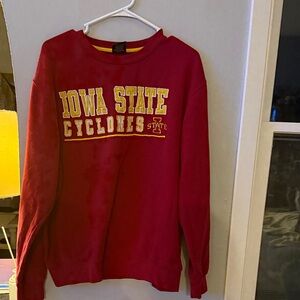 Colosseum Red and Yellow Men's Sweatshirt